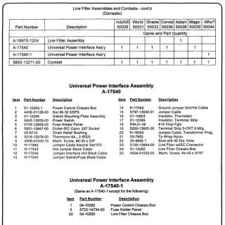 Universal power interface assembly