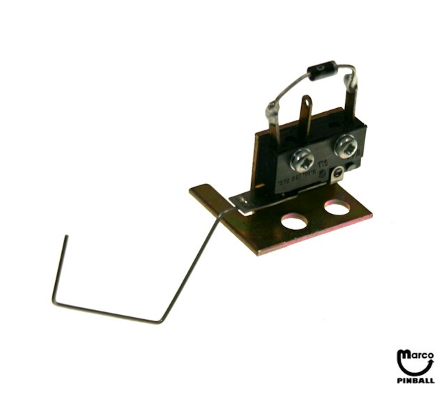Rollover switch & bracket assembly yellow
