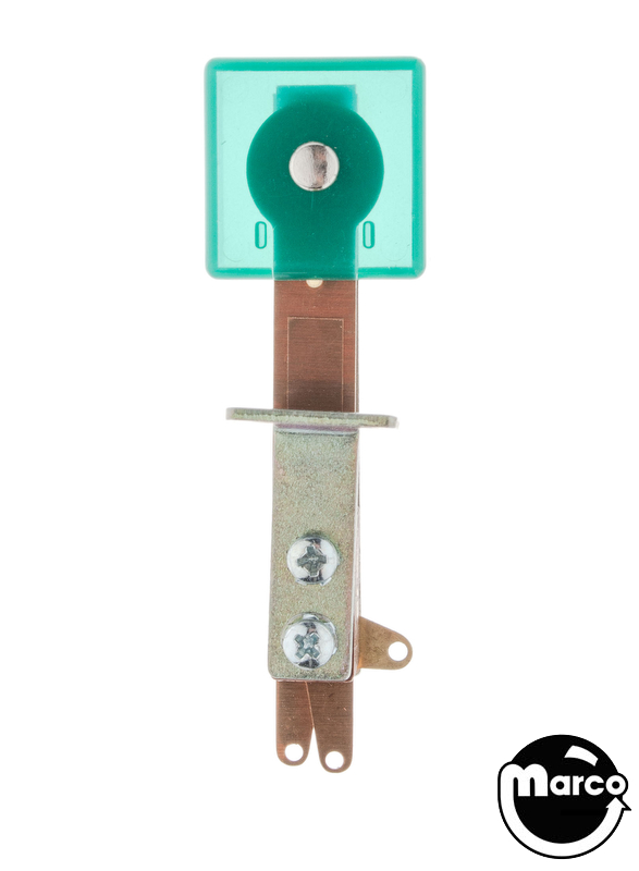Target switch assembly 3D square green trans