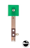 Target switch - 3D square green opaque