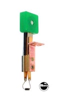Target switch - 3D square green translucent