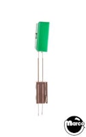 Target switch - 3D square green opaque