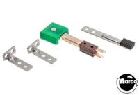 Target switch - 3D square green opaque