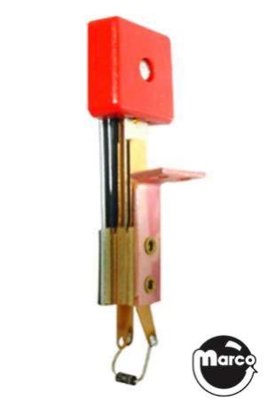 Target switch assembly 3D square red opaque
