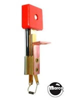 Target switch assembly 3D square red transparent
