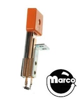 Target switch - 3D square orange opaque 95 deg bracket