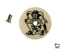 Target face - round Joker white/black