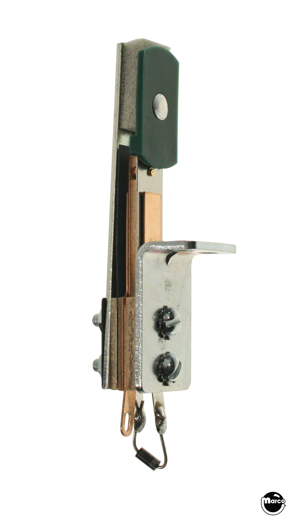 Target switch - oblong green reinforced