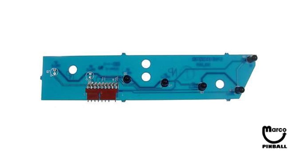 A-18618-1 - Trough opto board - Marco Specialties Pinball Parts