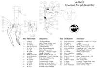 SHADOW (Bally) Extended target assembly