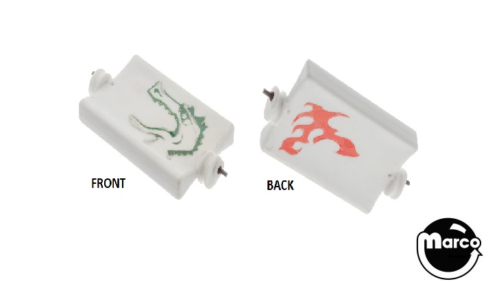 DRAGON (Gottlieb) Spinning target