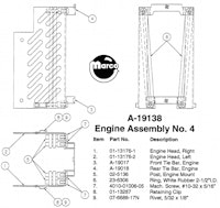 CORVETTE (Bally) Tie bar-front engine