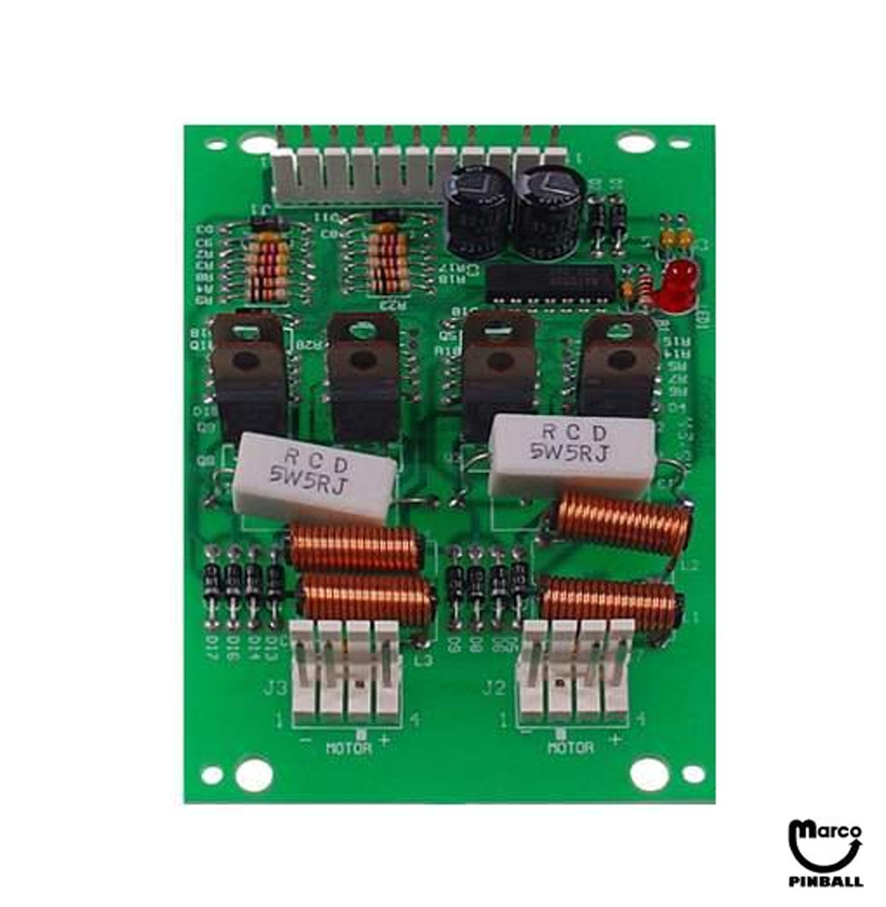 CORVETTE (Bally) Dual h-dr motor control
