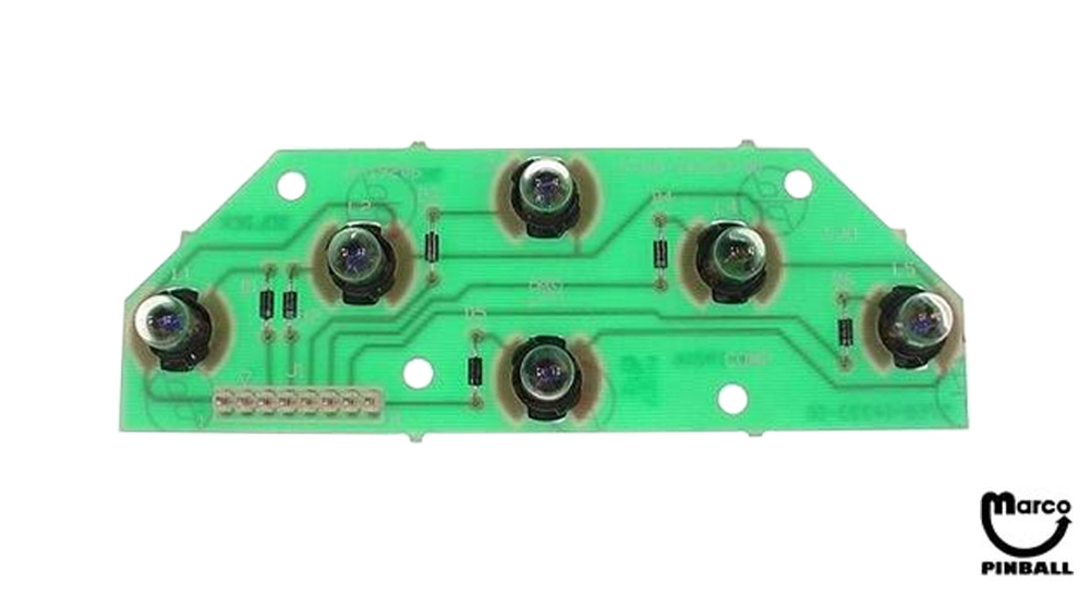 ROAD SHOW (Williams) Lamp 6 Board PCB