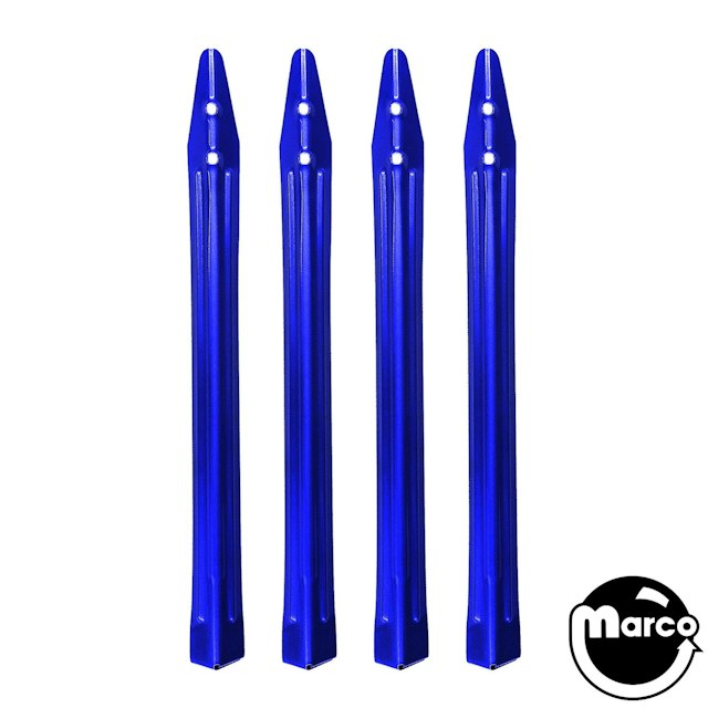 Leg set 28-1/2 inch blue (4)