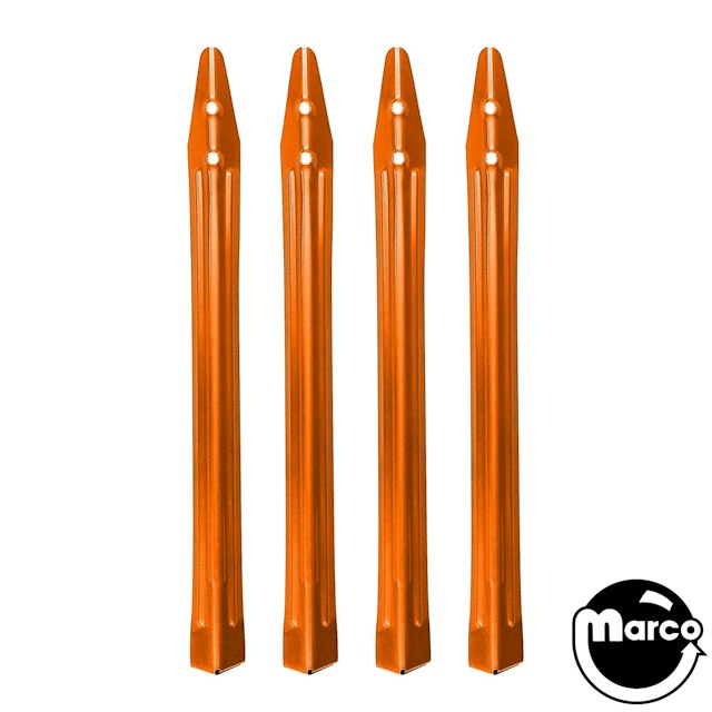 Leg set 28-1/2 inch orange (4)