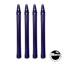 Leg set 28-1/2 inch Purple (4)