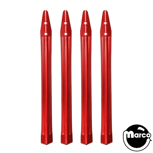Leg set 28-1/2 inch red (4)