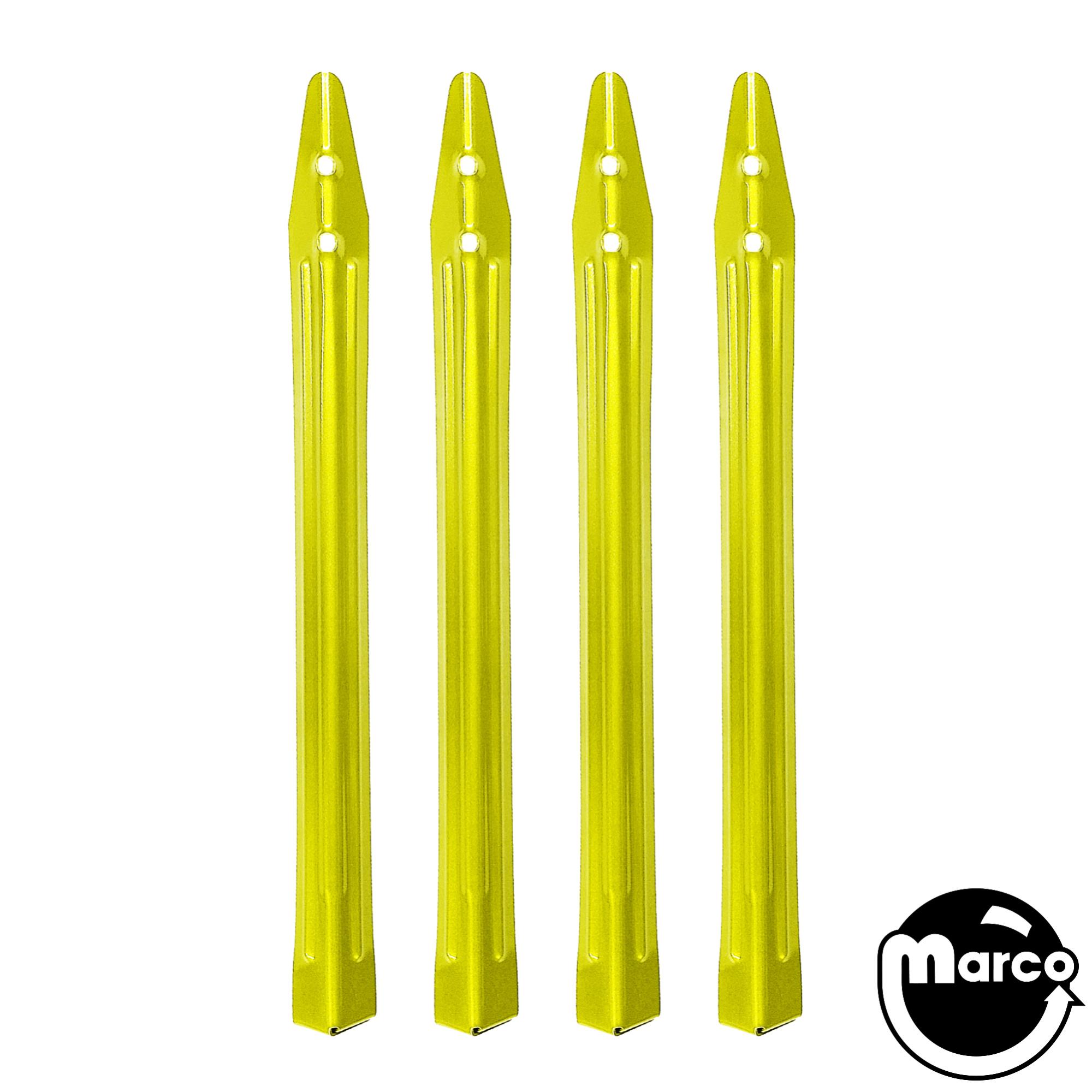 Leg set 28-1/2 inch yellow (4)