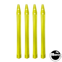 Leg set 28-1/2 inch Yellow (4)