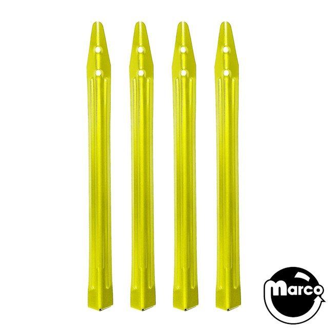 Leg set 28-1/2 inch yellow (4)