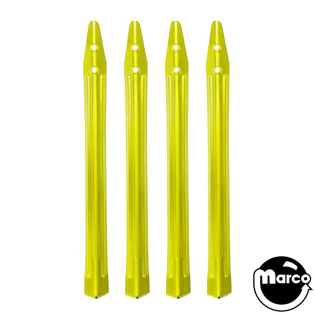 Leg set 28-1/2 inch yellow (4)