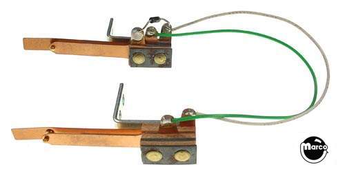 Kicker leaf switch assembly