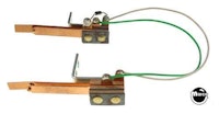 Kicker leaf switch assembly