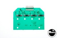 Drop target 4 bank PCB - cornered
