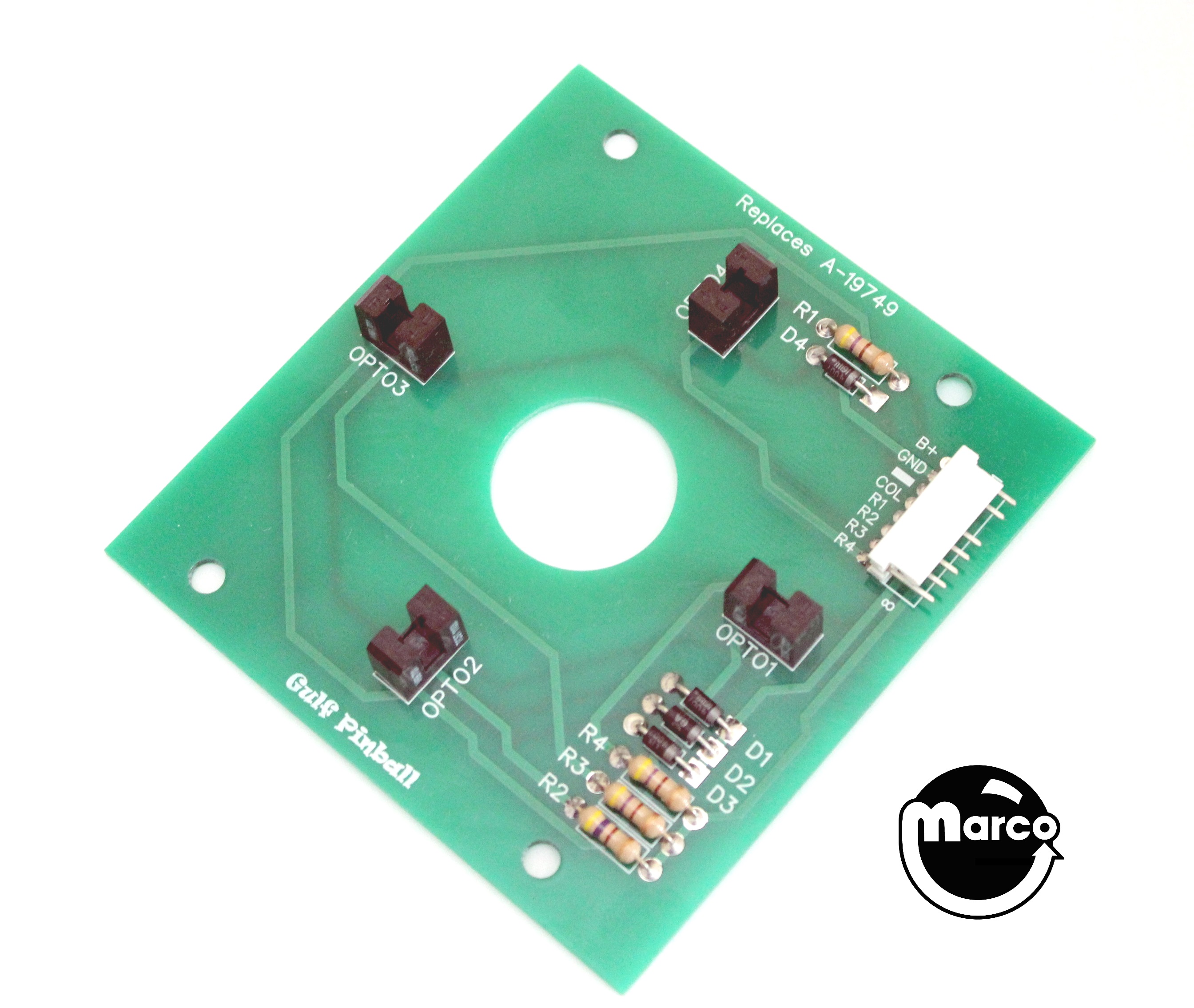 A-19749 - THEATRE OF MAGIC (Bally) opto board - Marco Specialties