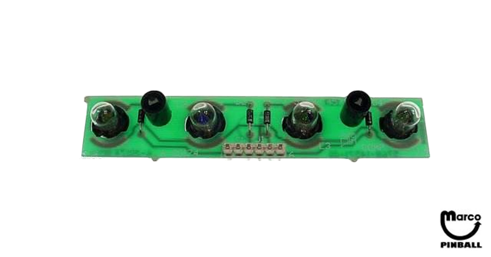4 lamp & spacer assembly