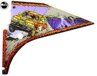 NO FEAR (Williams) Playfield Plastic