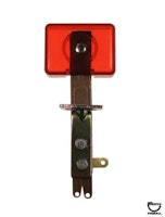 Target switch - 3D wide rectangular red tr rear