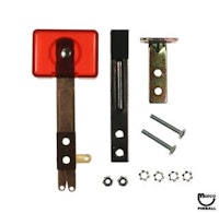 Target switch - 3D wide rectangular red tr rear