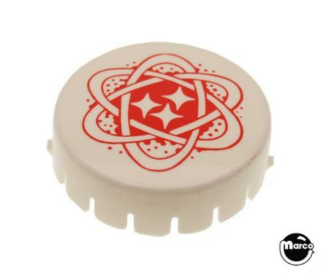 Pop bumper cap GTB atom red