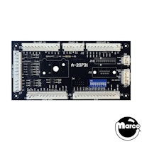 Coin door interface board & spacer