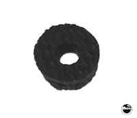 Foam rubber washer