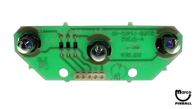 SCARED STIFF (Bally) 3 lamp pcb assy