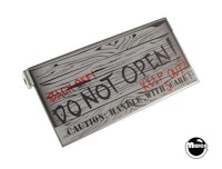 SCARED STIFF (Bally) Crate door and decal