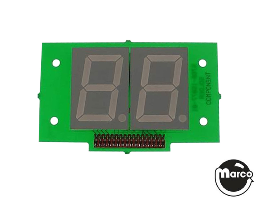 NBA FASTBREAK (Bally) 2 digit LED assembly