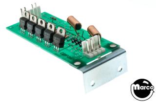 NBA FASTBREAK (Bally) driver PCB & bracket