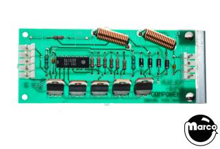 NBA FASTBREAK (Bally) driver PCB & bracket