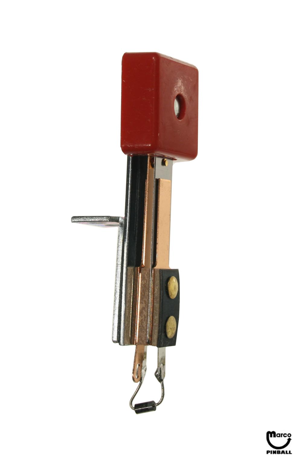 Target switch - 3D square red