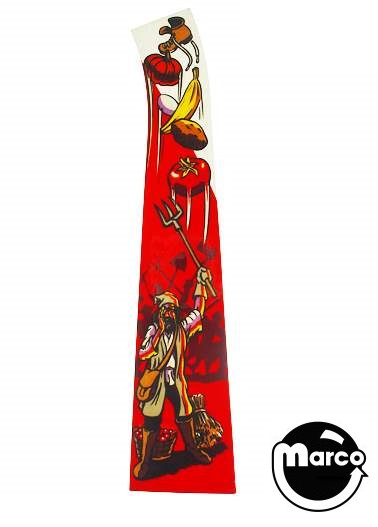 MEDIEVAL MADNESS (Williams) Decal left ramp