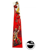 MEDIEVAL MADNESS (Williams) Decal left r