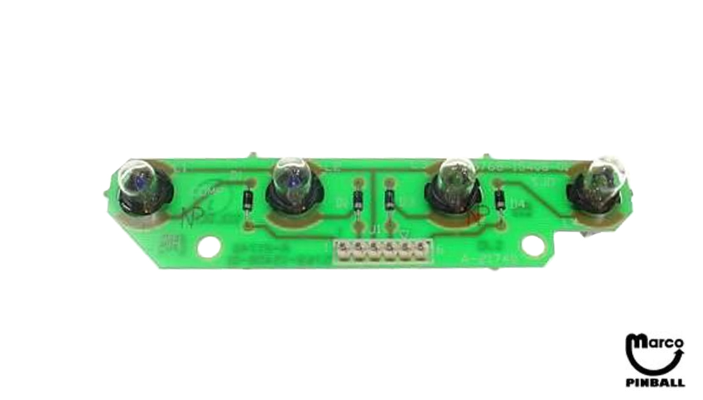 4 lamp pcb assembly