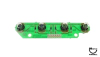 4 lamp pcb assembly
