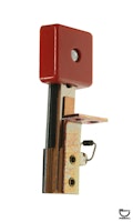Target switch - 3D square red rear mount 85 degree