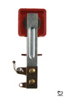 Target switch - 3D square red rear mount 85 degree