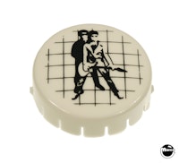 PUNK (Gottlieb) Pop bumper cap white